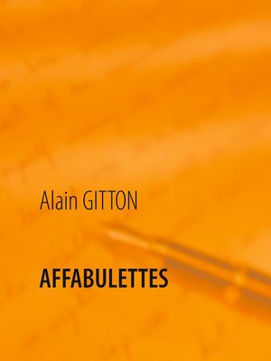 cover image of AFFABULETTES